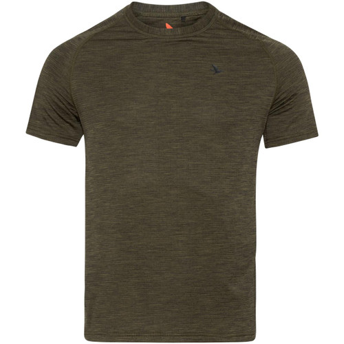 Pine Green Seeland Mens Active Short Sleeve T-Shirt