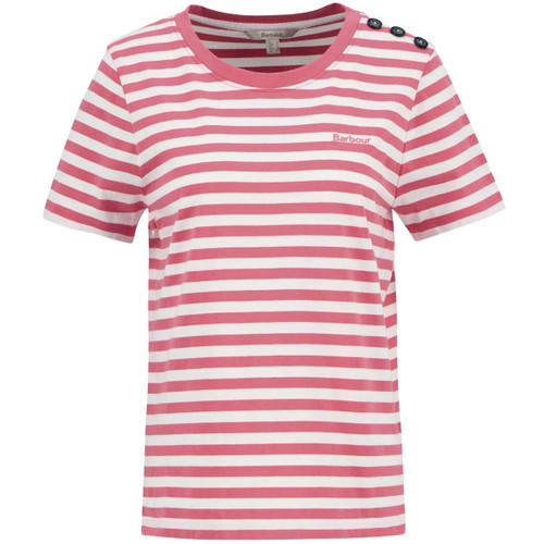 Pink Punch/Cloud Barbour Womens Ferryside Top