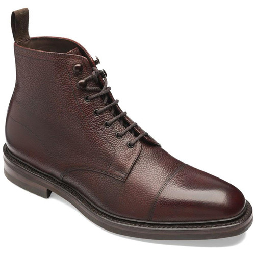 Oxblood Grain Loake Mens Roehampton Boots