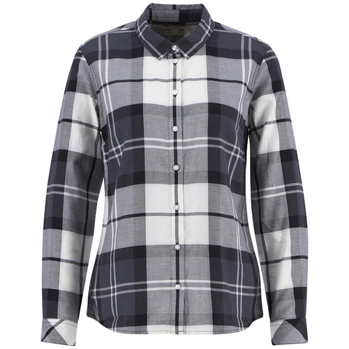 Charcoal Tartan Barbour Womens Bredon Shirt Charcoal Tartan Barbour Womens Bredon Shirt