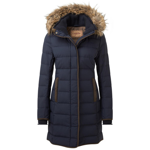 Midnight  Schoffel Womens Mayfair II Down Coat