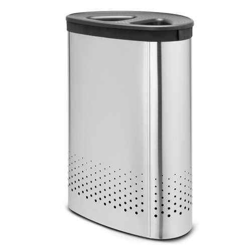 Matt Steel Brabantia Laundry Bin Selector 55 Litre