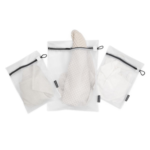 White Brabantia Wash Bags Set Of 3