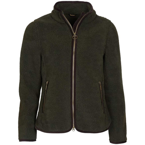 Olive/Classic Barbour Womens Laven Fleece