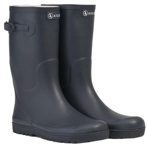 Marine Aigle Woody Pop II Kids Wellingtons