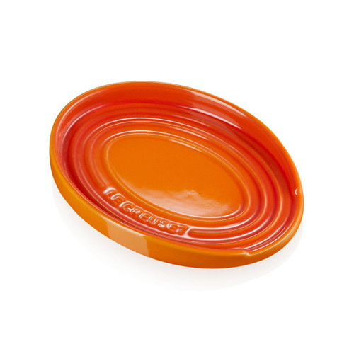 Le Creuset Stoneware Oval Spoon Rest Volcanic