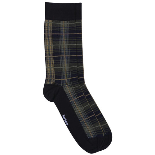 Olive Night Barbour Mens Blyth Socks