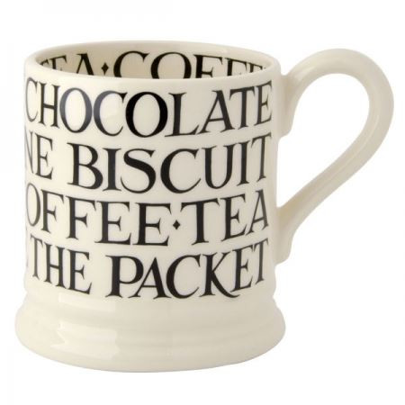 Emma Bridgewater Black Toast Half Pint Mug