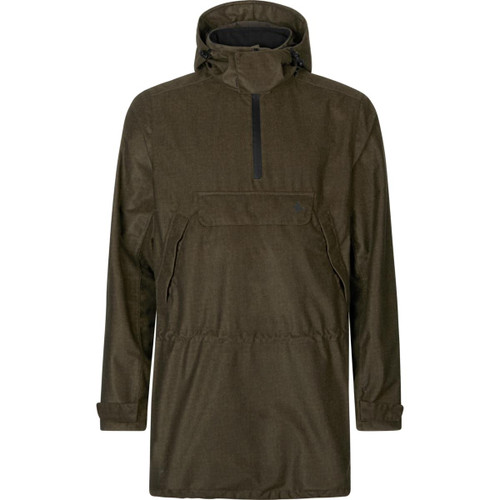 Pine Green Melange Seeland Mens Avail Smock