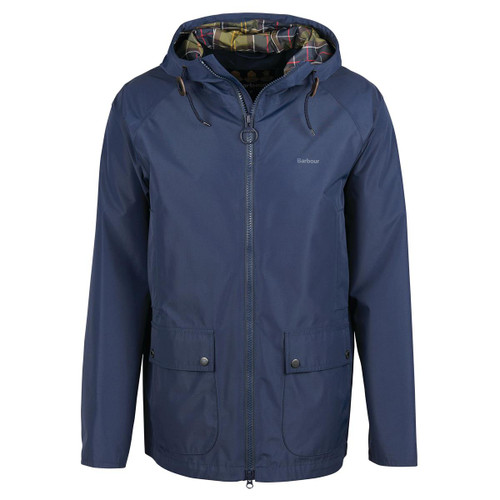 Barbour Mens Hooded Domus Jacket Navy