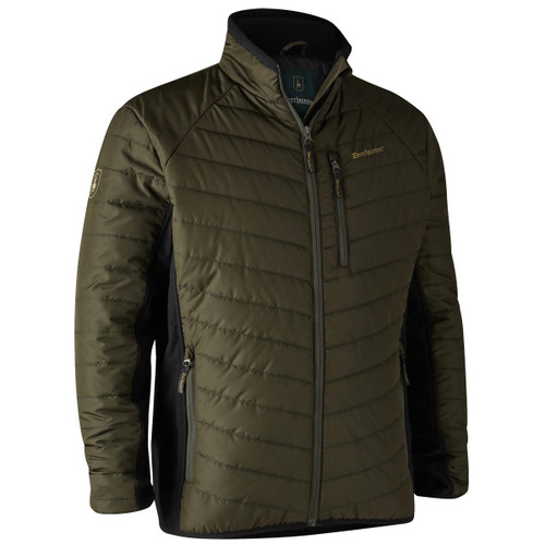 Adventure Green Deerhunter Mens Moor Padded Softshell Jacket