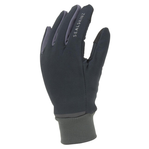 Black/Grey Sealskinz Waterproof All Weather Lightweight Gloves