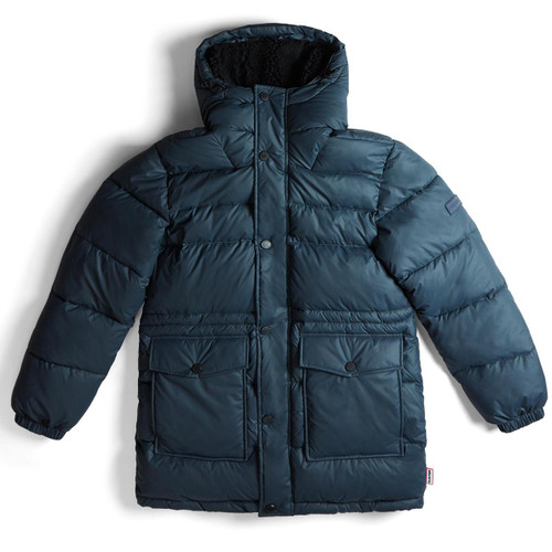 Meadow Navy Hunter Mens Intrepid Long Puffer Coat