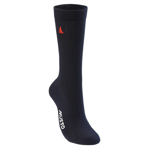 True Navy Musto Unisex Essential 2 Pack Socks