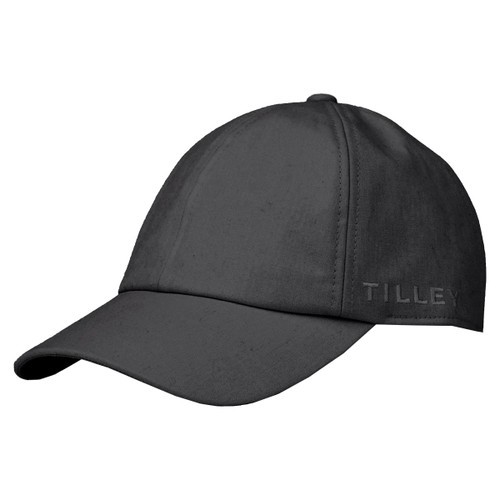 Black Tilley Unisex Waxed Baseball Cap