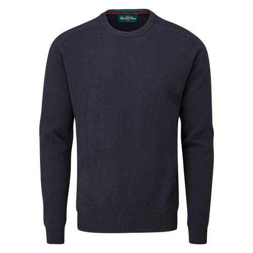 Navy Alan Paine Men's Streetly Crew Neck