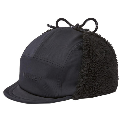 Black Tilley Unisex Rove Aviator Hat