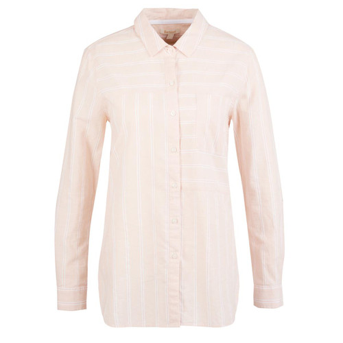 Light Peach Barbour Womens Beachfront Shirt