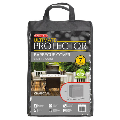 Charcoal Bosmere Ultimate Protector Trolley Barbecue Cover