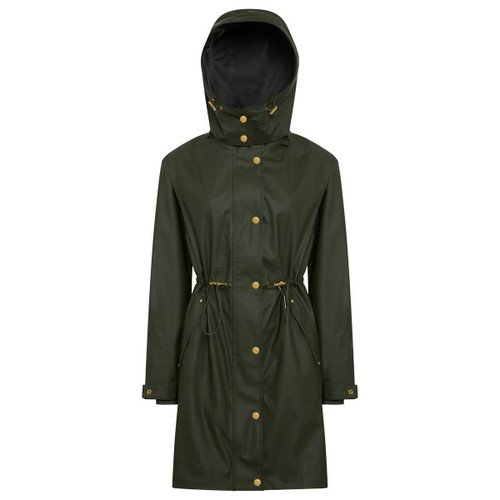Hunter Green Holland Cooper Womens Chartwell Rain Parka