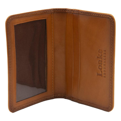 Tan Calf leather Loake Fenchurch Card Holder