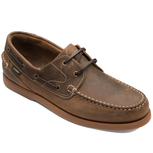 Brown Oiled Nubuck Loake Mens Lymington Shoes