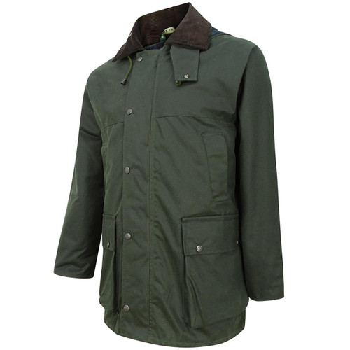 Olive Hoggs Of Fife Padded Wax Jacket Olive Hoggs Of Fife Padded Wax Jacket