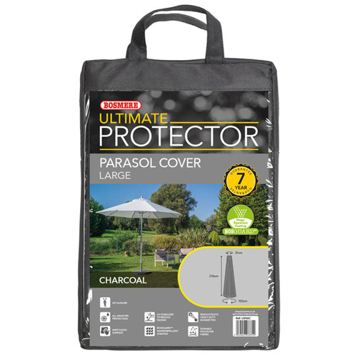 Bosmere Ultimate Protector Large Parasol Cover + Zip