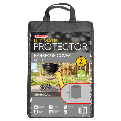 Charcoal Bosmere Ultimate Protector Kettle Barbecue Cover Charcoal Bosmere Ultimate Protector Kettle Barbecue Cover