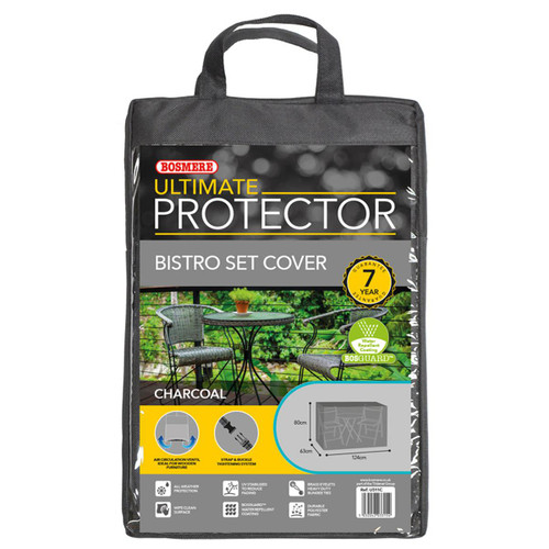 Charcoal Bosmere Ultimate Protector Bistro Set Cover