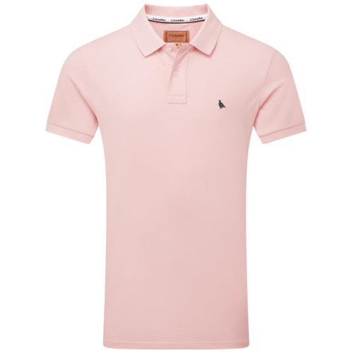 Chalky Coral Schoffel Mens St Ives Polo Shirt