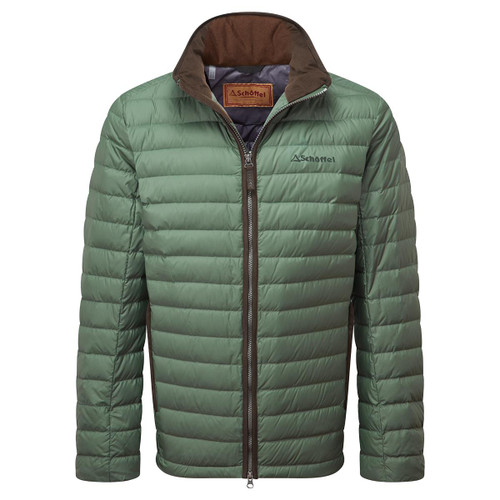 Pine Green Schoffel Mens Hallaton Down Jacket