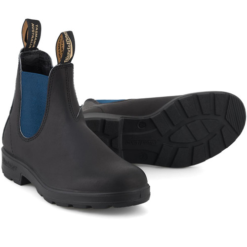 Black/Navy Blundstone Unisex Originals 1917 Chelsea Boot