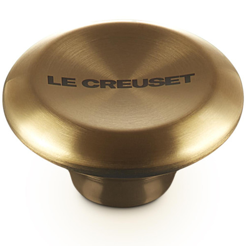 Le Creuset Signature Stainless Steel 47mm Gold Knob