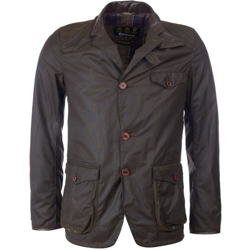 Olive Barbour Mens Beacon Sports Jacket