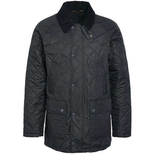 Black Barbour Mens Ashby Polarquilt Jacket