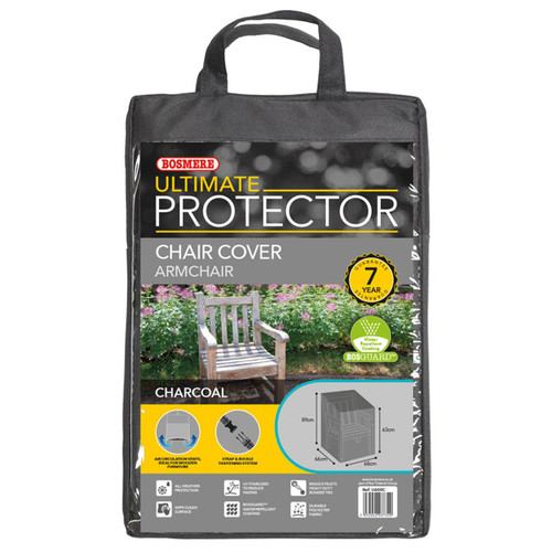 Charcoal Bosmere Ultimate Protector Armchair Cover