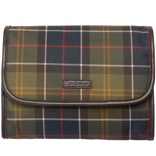 Classic Tartan Barbour Tartan Hanging Washbag