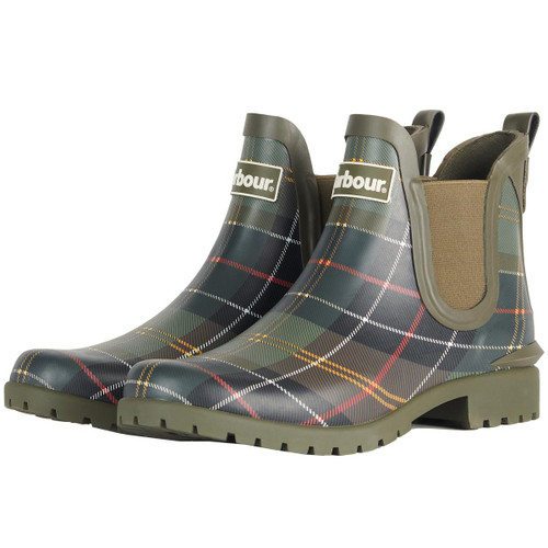 Classic Tartan Barbour Wilton Wellies