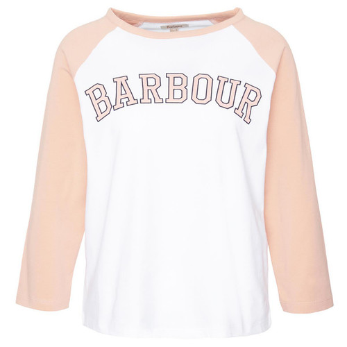 Soft Apricot Barbour Womens Northumberland T-Shirt
