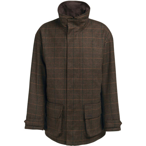 Brown Barbour Mens Wool Beaconsfield Jacket