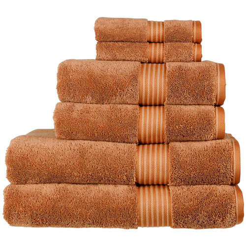 Christy Supreme Hygro Towel Cinnamon Brown Stack