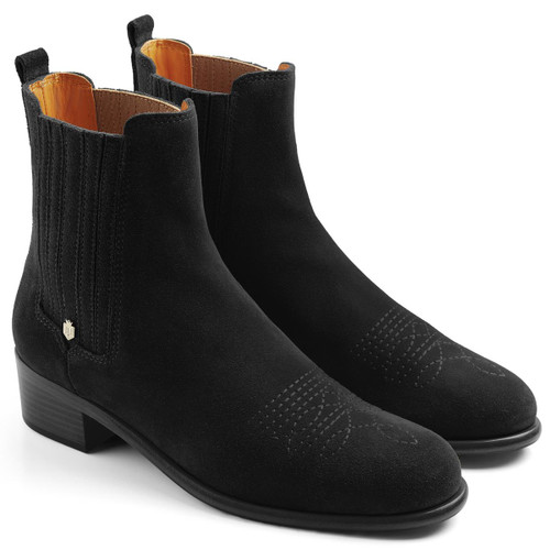 Black Fairfax & Favor Womens Rockingham Chelsea Boot