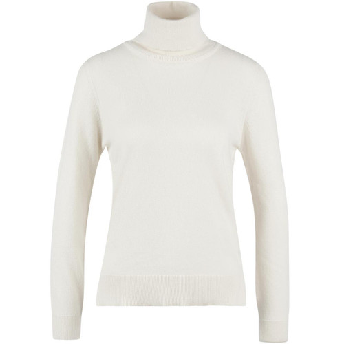 Cream Barbour Womens Pendle Roll Collar Jumper