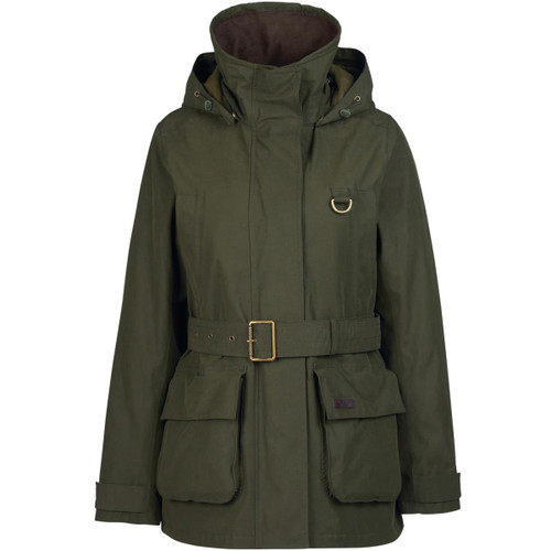 Olive Barbour Womens Retriever Jacket