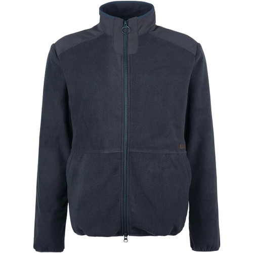 Navy Barbour Mens Country Fleece Jacket