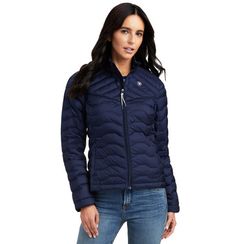 Navy Eclipse Ariat Womens Ideal Down Jacket