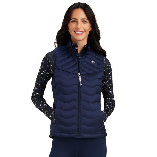 Navy Eclipse Ariat Womens Ideal Down Vest