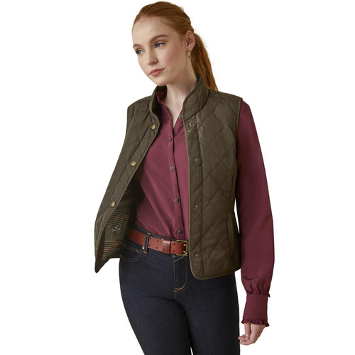 Earth Ariat Womens Woodside Quilted Gilet