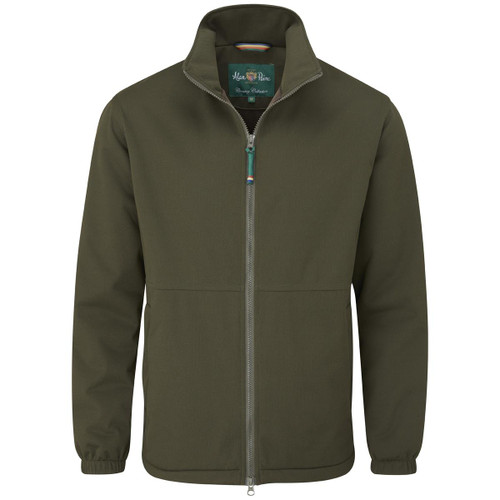 Olive Alan Paine Mens Mossley Wind Stopper Jacket